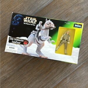 1997 STAR WARS Luke Skywalker And Tauntaun Set
